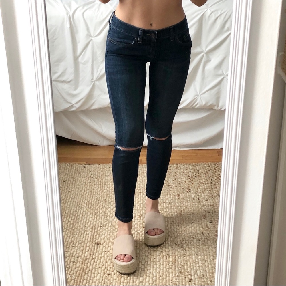 Banana Republic Skinny Crop Jeans Low Rise